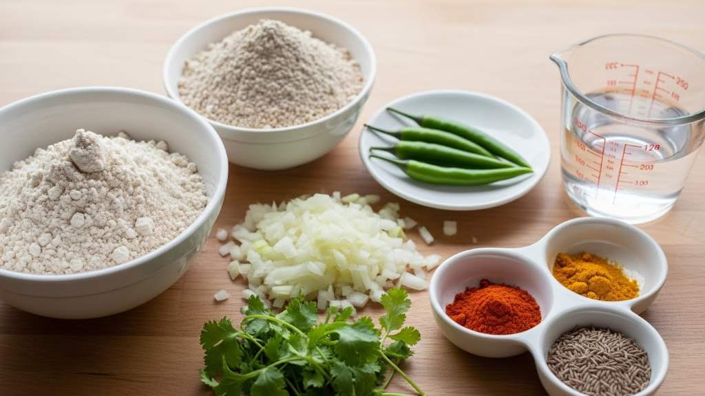 Step-by-step kneading of multigrain dough for fluffy thalipeeth.